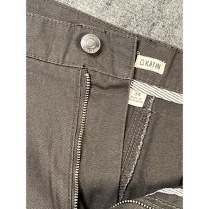 Katin Shorts Men Large Gray Cotton Carpenter Loop Surf Skate Beach CasualY2K New